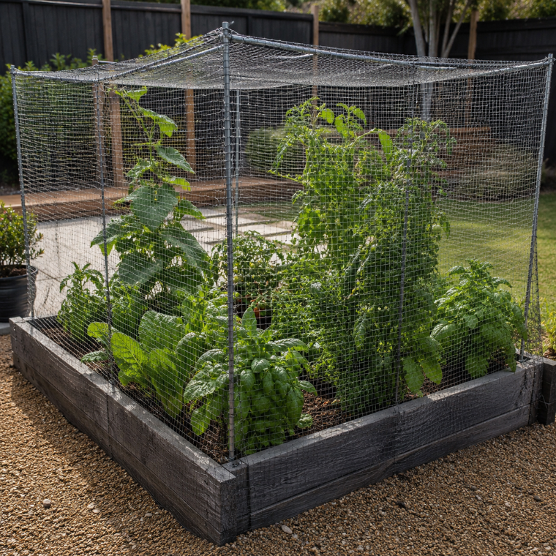 GuardVine™ SteelGuard Garden Netting